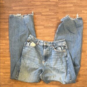 GARAGE DEMIN WIDE LEG JEANS SIZE 27